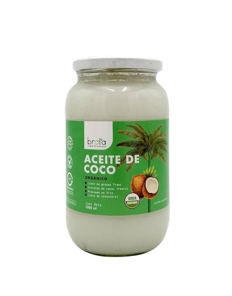 Aceite De Coco Orgánico Extra Virgen x 300 mL