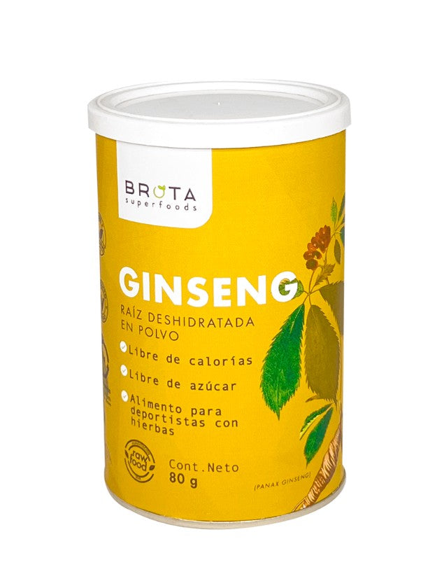 Ginseng en Polvo, Vitality, 80 g