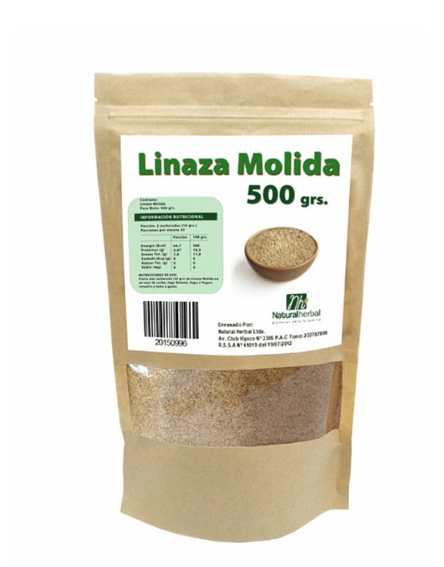 Semillas de Linaza Molidas, 500 g