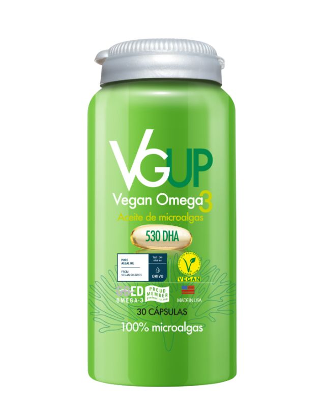 VgUp Vegan Omega 3 530 Dha, 30 Cápsulas