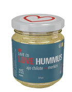 Hummus Ajo Chilote y Merken, 220 g