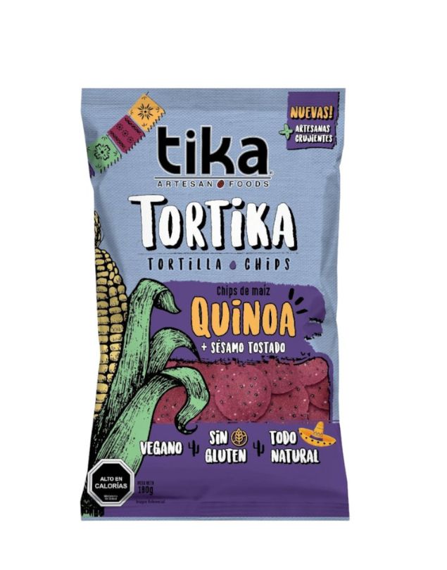 Tortika Quinoa y Sésamo Tostado 180g