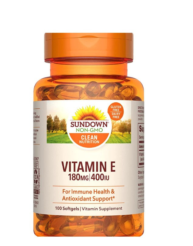 Vitamina E  400 IU 180 mg, 100 soft.