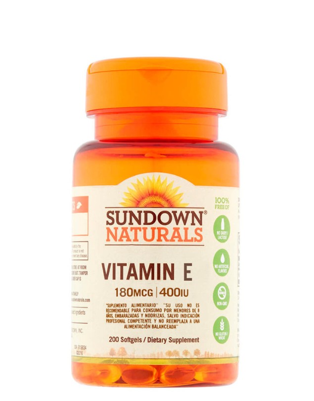 Vitamina E  400 IU 180 mg, 200 soft.