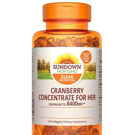 Cranberry Concentrado Mujer. 4200 mg, 150 soft.