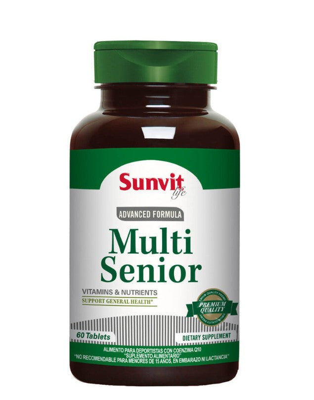 Vitaminas Multi Senior, 60 tabs.