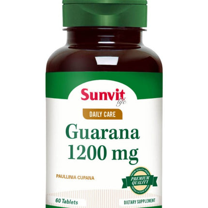 Guaraná 1200 mg, 60 tabs.