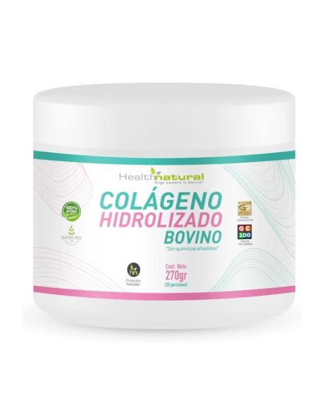 Colágeno Hidrolizado Bovino en Polvo, 270 gr.