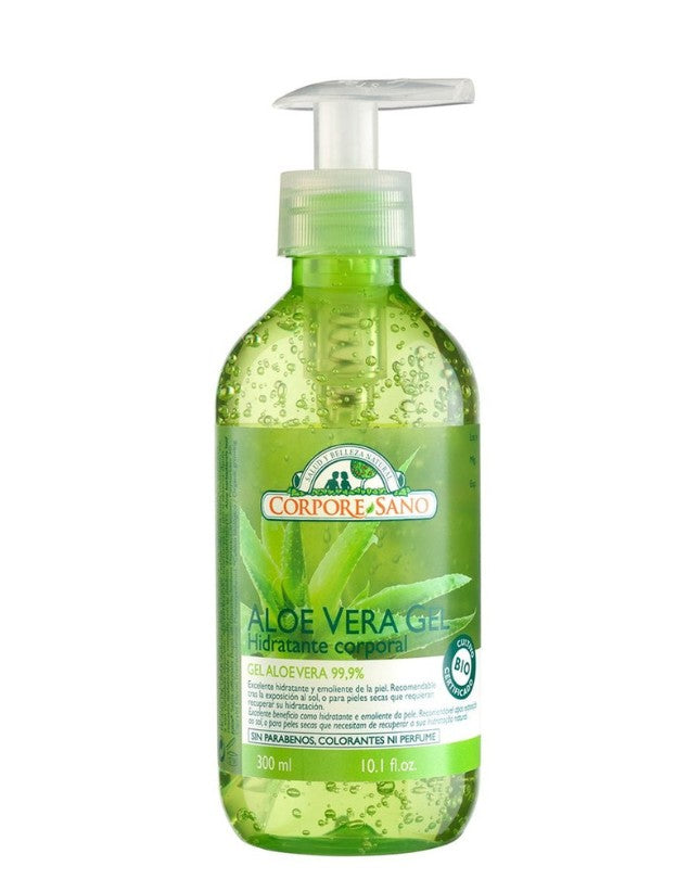 Gel Hidratante de Aloe Vera sin Colorantes Ni Perfume, 300 ml