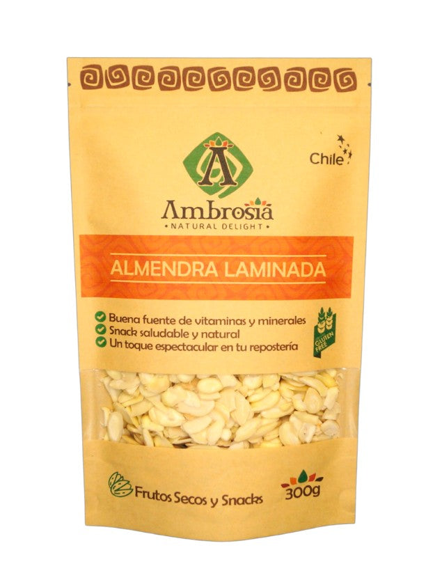 Almendras Laminadas sin Piel , 300 g