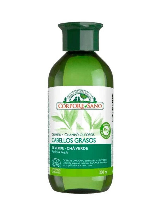 Champú Cabellos Grasos Té Verde, 300ml