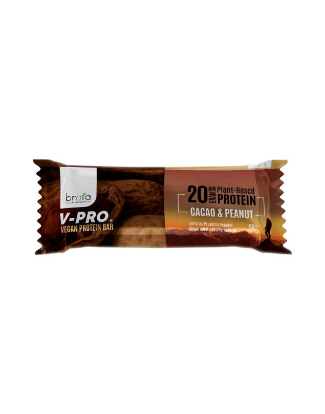 Barra de Proteína Cacao y Maní, 65 gr