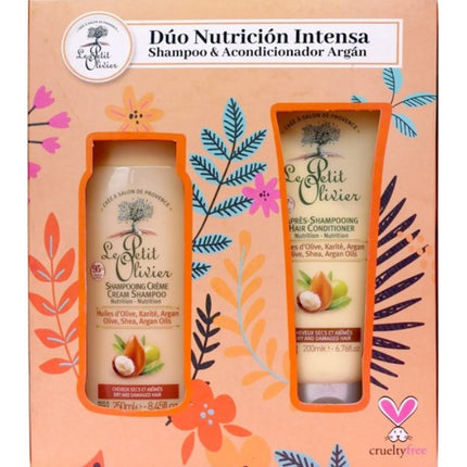 Set Shampoo y Acondicionador Karité, Oliva y Argán