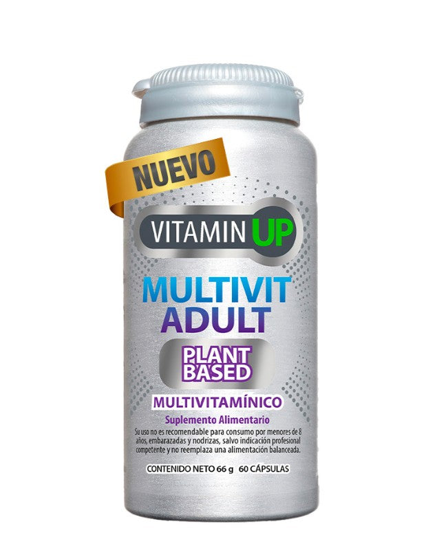 Vitamin UP Multivitamínico Adultos, 60 caps.