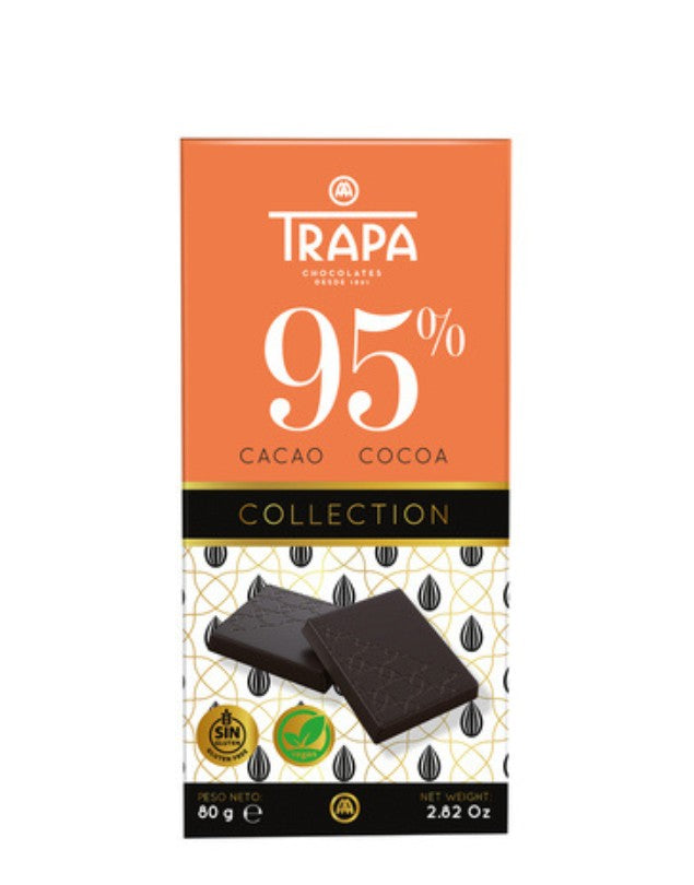 Chocolate Negro Collection 95% Cacao 80g.