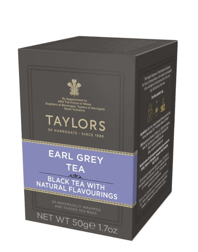 Té Earl Negro Earl Grey, 20 Bolsitas