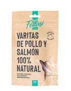 Snack Varitas Pollo y Salmón Para Gatos, 50g