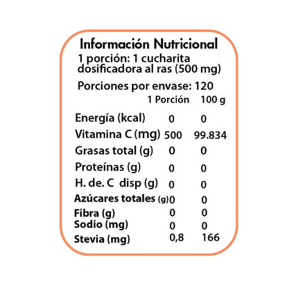 Vitamina C, 500mg