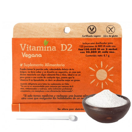 Vitamina D2, 8.1g