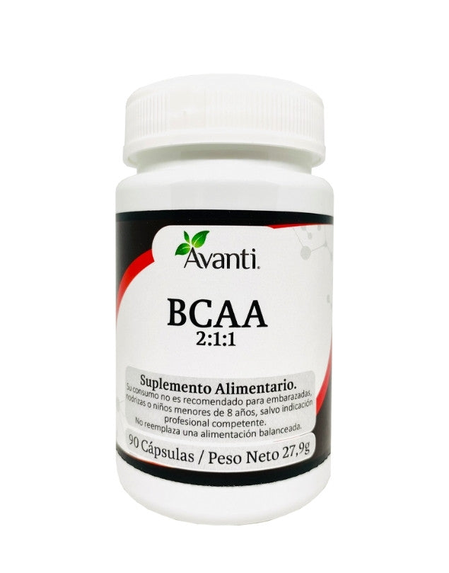 BCAA Aminoácido Ramificado, 90 cáps