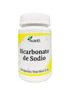 Bicarbonato de Sodio, 60 cáps