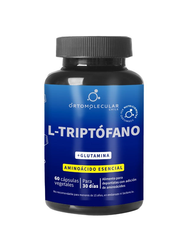 L-Triptófano+Glutamina, 60 cáps.