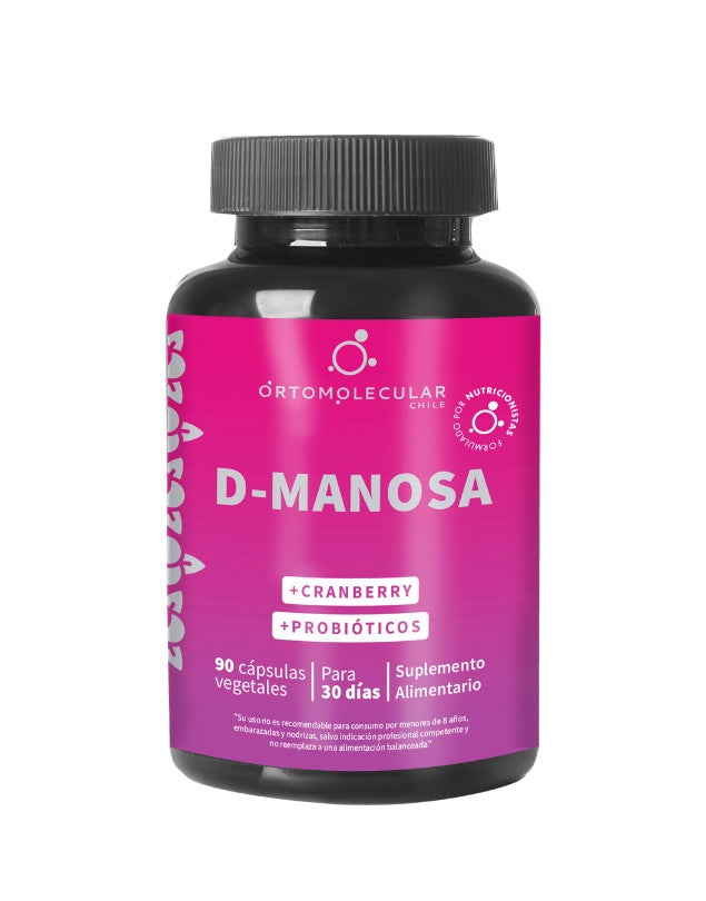 D-Manosa+Cranberry+Probióticos, 90 cáps.