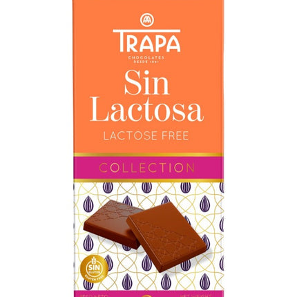 Chocolate Sin Lactosa, 90 g.