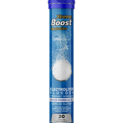 Xtreme Boost Hydration Mora Azul, 20 tab.