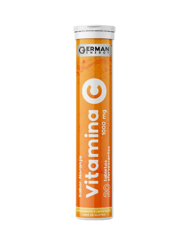 Vitamina C naranja, 1000 mg, 20 tab.