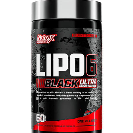 Lipo 6 Black Ultra Concentrate, 60 caps.