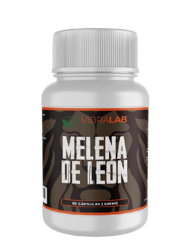 Melena de León, 500 mg, 60 Cáps.