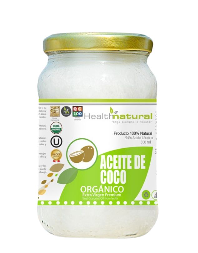 Aceite de Coco Orgánico, 500 ml