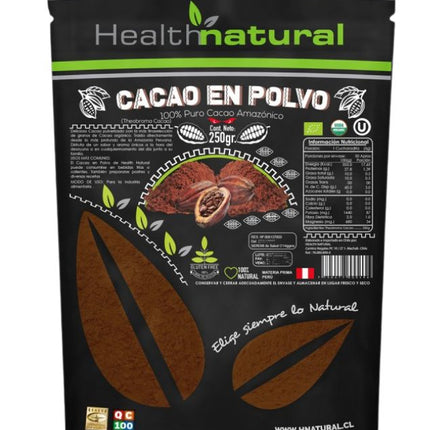 Cacao en Polvo Organico, 250g