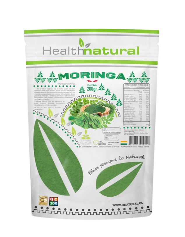 Moringa en Polvo, 200 gr.