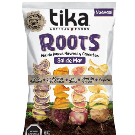 Roots Chips,Sal de Mar, 135 grs.