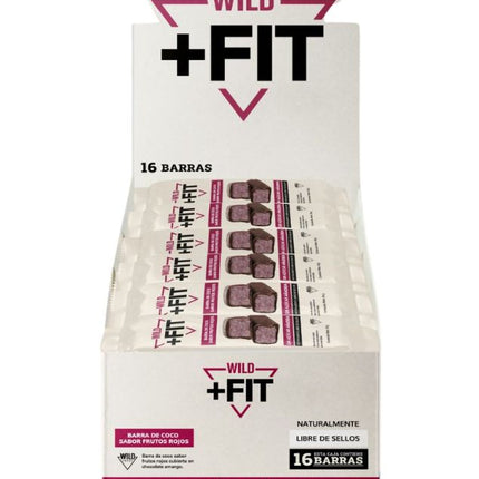 Pack de 16 Barras Wild Fit, Coco Berries, 35 gr.