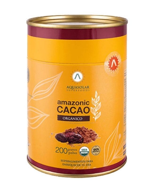 Cacao en Polvo Organico Sin Azucar (200 g)
