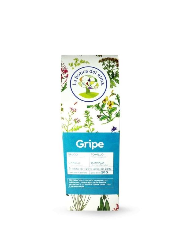 Mix de Infusión Gripe, 4 Plantas, 20 g