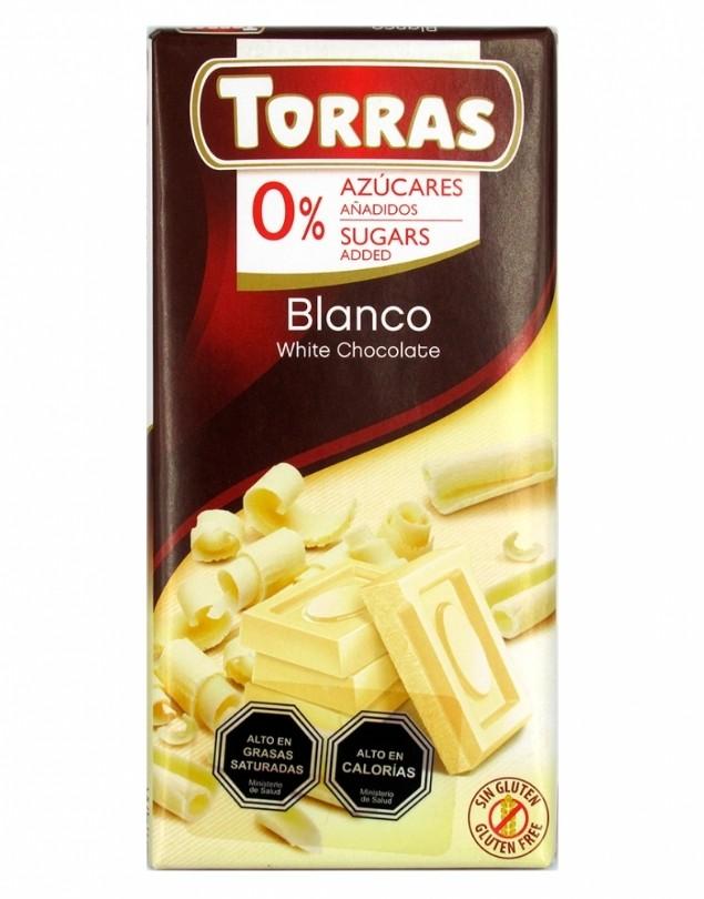 Chocolate Blanco Sin Azúcar 350g Dayelet - Ms Cacharritos