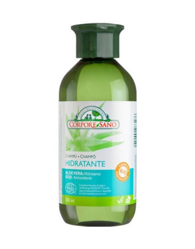 Champú Hidratante de Aloe Vera y Goji, Ecocert 300 ml