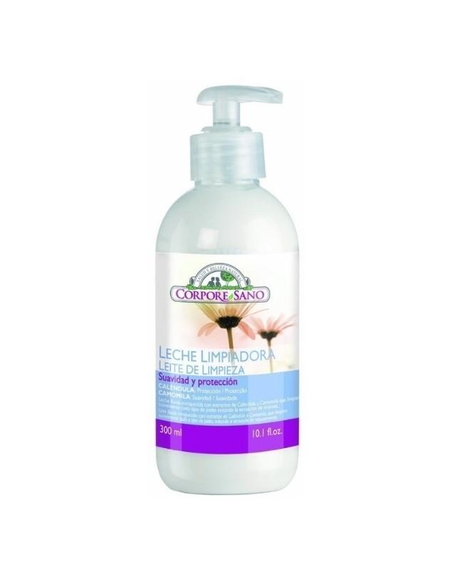 Leche Limpiadora Facial de Caléndula y Camomila, 300 ml