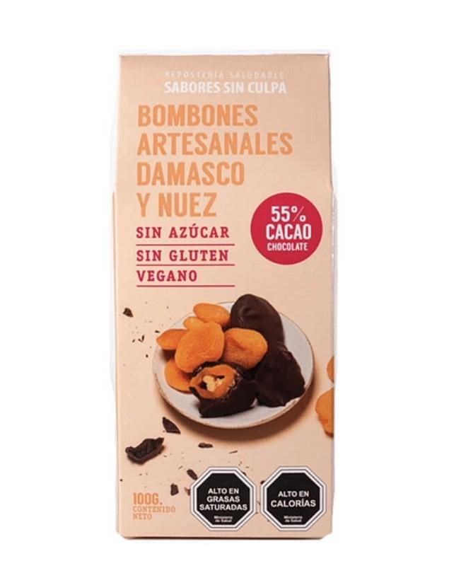 Bombón Damasco Nuez 100 g Sabores sin Culpa