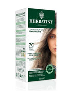 Tinte Gel Vegetal 7C Cabello Rubio Ceniza, sin Amoniaco,150 ml