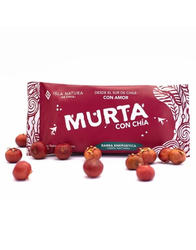 Barra Energética, Sabor Murta con Chía, 25 g