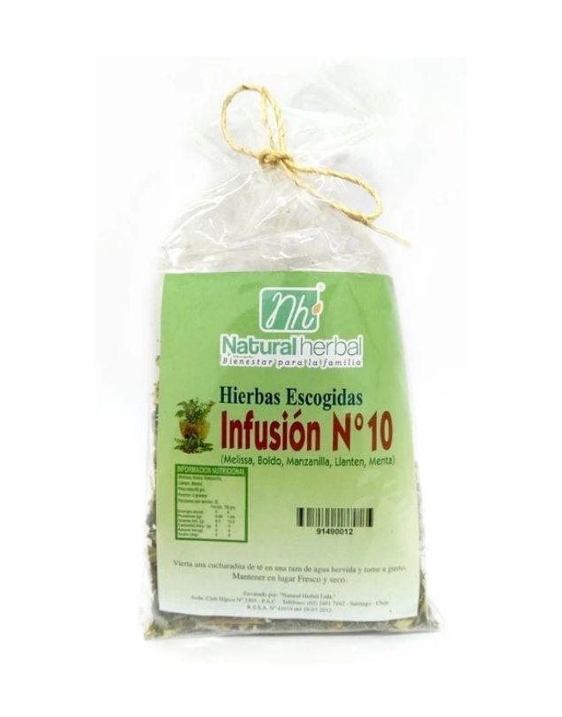 Infusión 10, Colon y Digestión, 40 gr