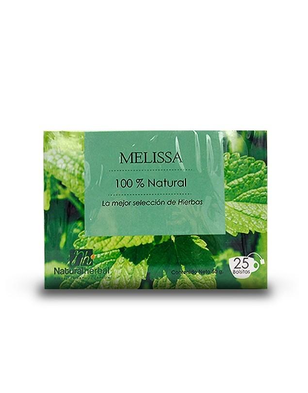 Infusión Melissa 100% Natural , 25 un