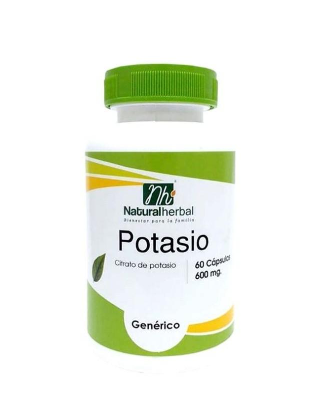 Citrato de Potasio + 100% Natural + Sin azúcar + Keto + B Health Be Natural  Citrato de Potasio 240 cápsulas de 500 mg