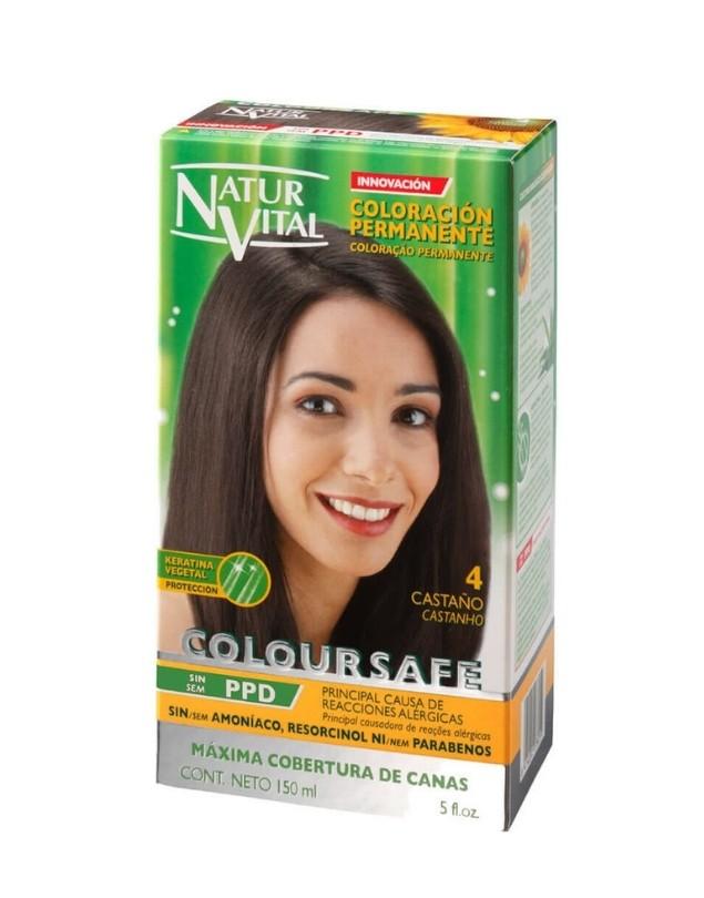 Tinte Permanente Coloursafe Castaño 4, 1 un