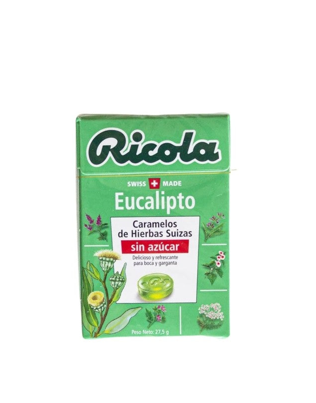 Caramelo Eucaliptus, Sin Azúcar, 45 g Vence 06-09-23